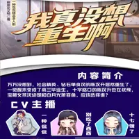 我真沒(méi)想重生啊