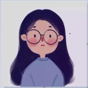 戴眼鏡的小女孩